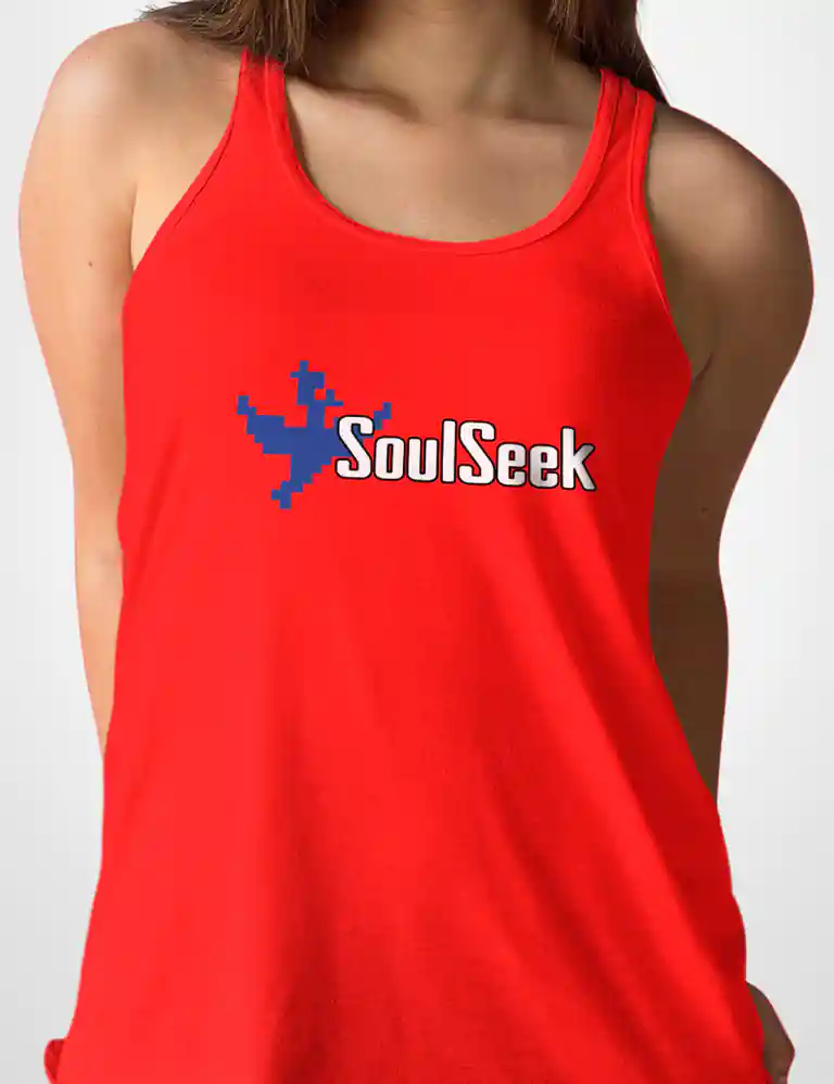 356 SOULSEEK CAMISETA TIRANTES ROJO A