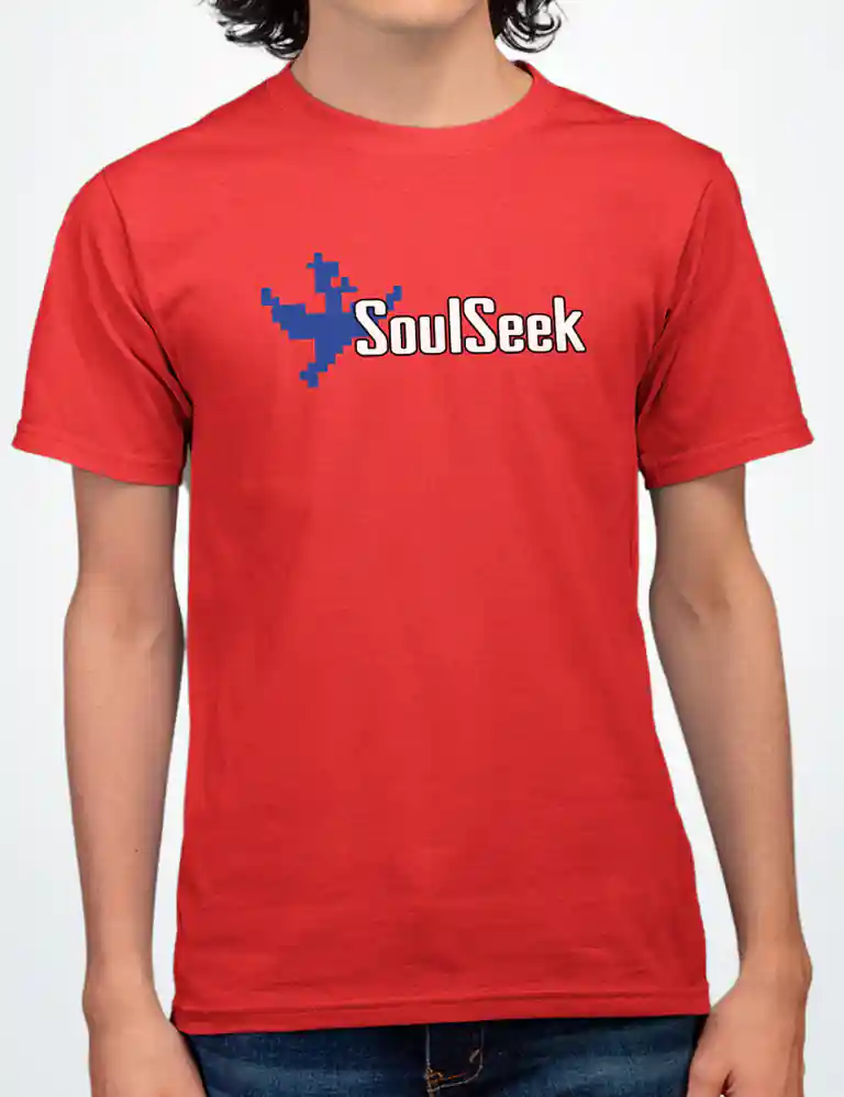 356 SOULSEEK CAMISETA UNISEX ROJO A