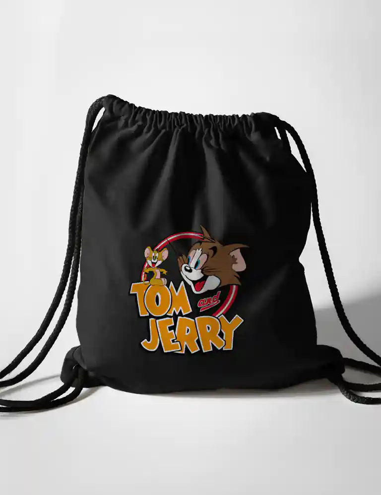 358 TOM Y CHERRY BOLSA MOCHILA NEGRO A