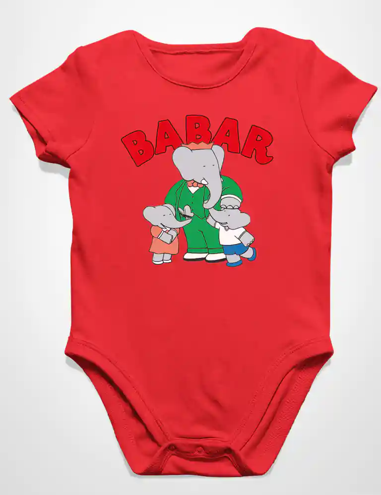 359 BABAR BODY BEBE ROJO A