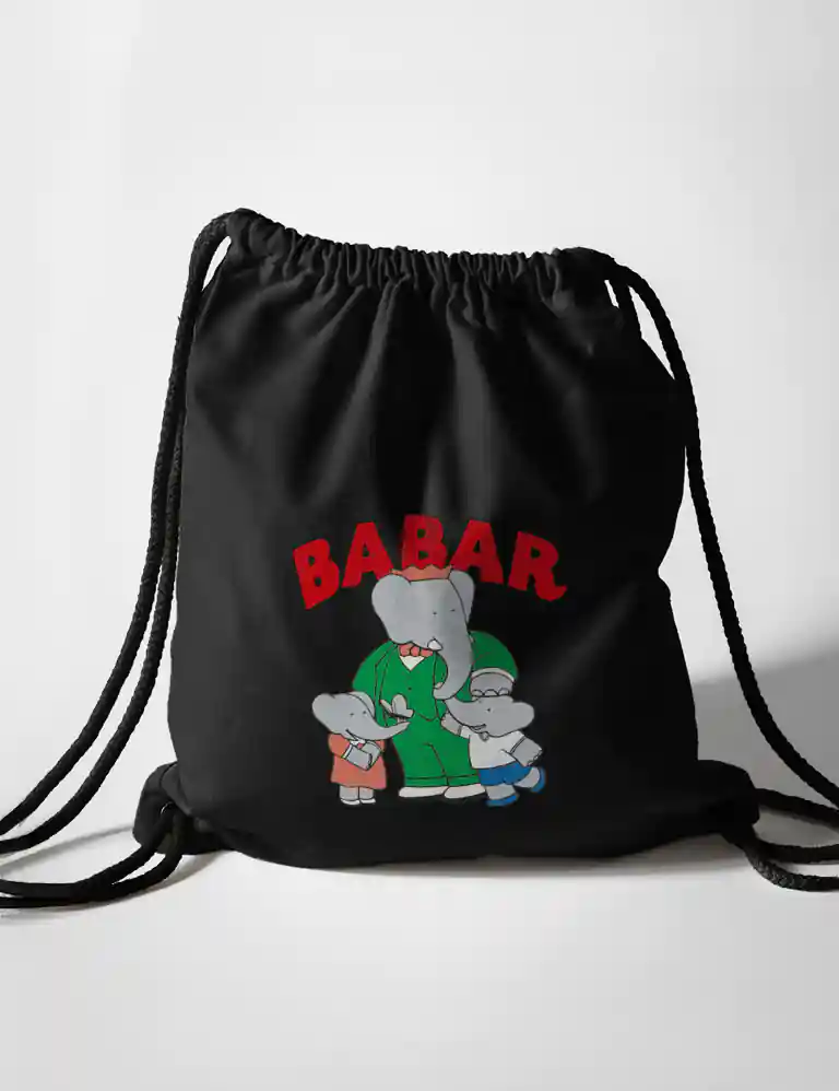 359 BABAR BOLSA MOCHILA NEGRO A