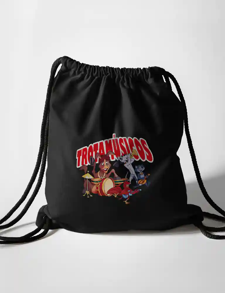 360 TROTAMUSICOS BOLSA MOCHILA NEGRO A