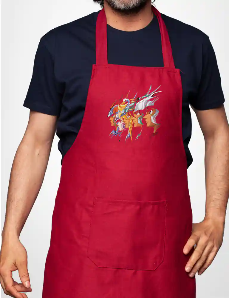 362 ZODIACO DELANTAL ROJO A