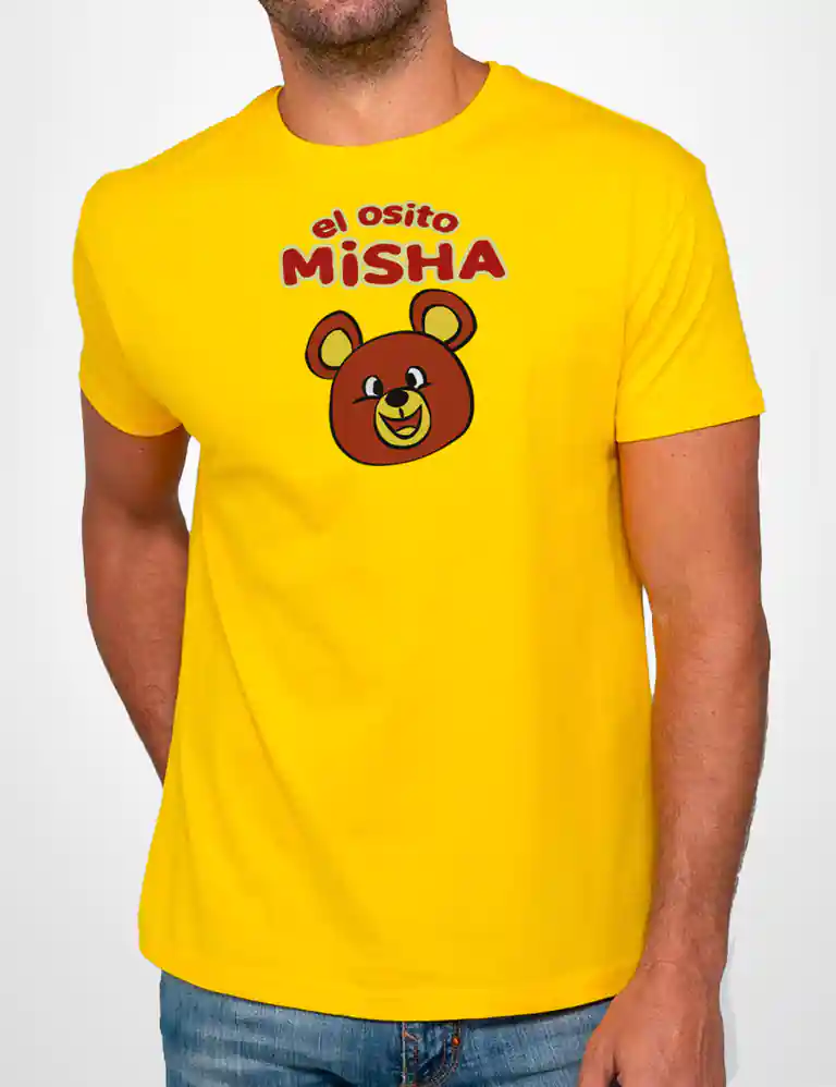 365 MISHA CAMISETA UNISEX AMARILLO A