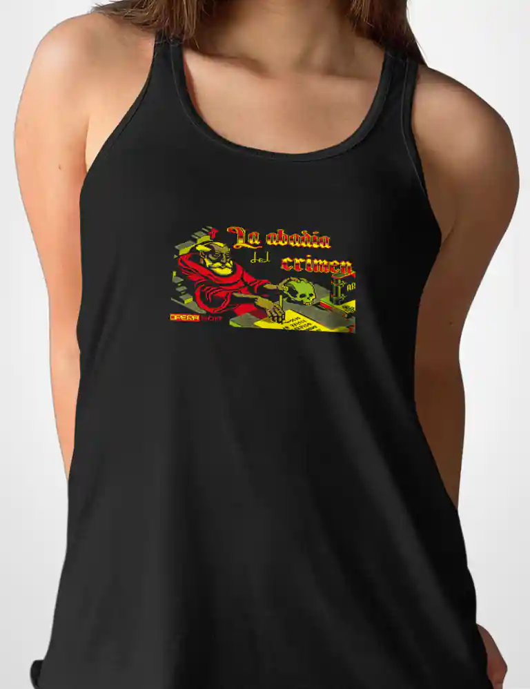 366 ABADIA CAMISETA TIRANTES NEGRO A