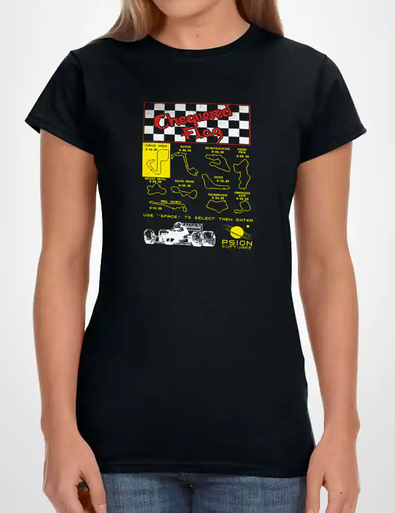 367 FLAG CAMISETA CHICA NEGRO A