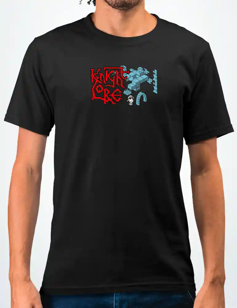 370 KNIGHT CAMISETA UNISEX NEGRO A