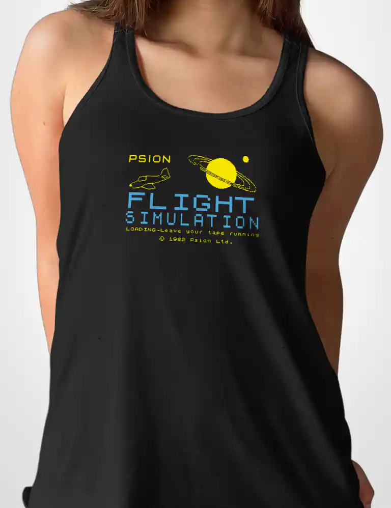 372 FLIGHT CAMISETA TIRANTES NEGRO A