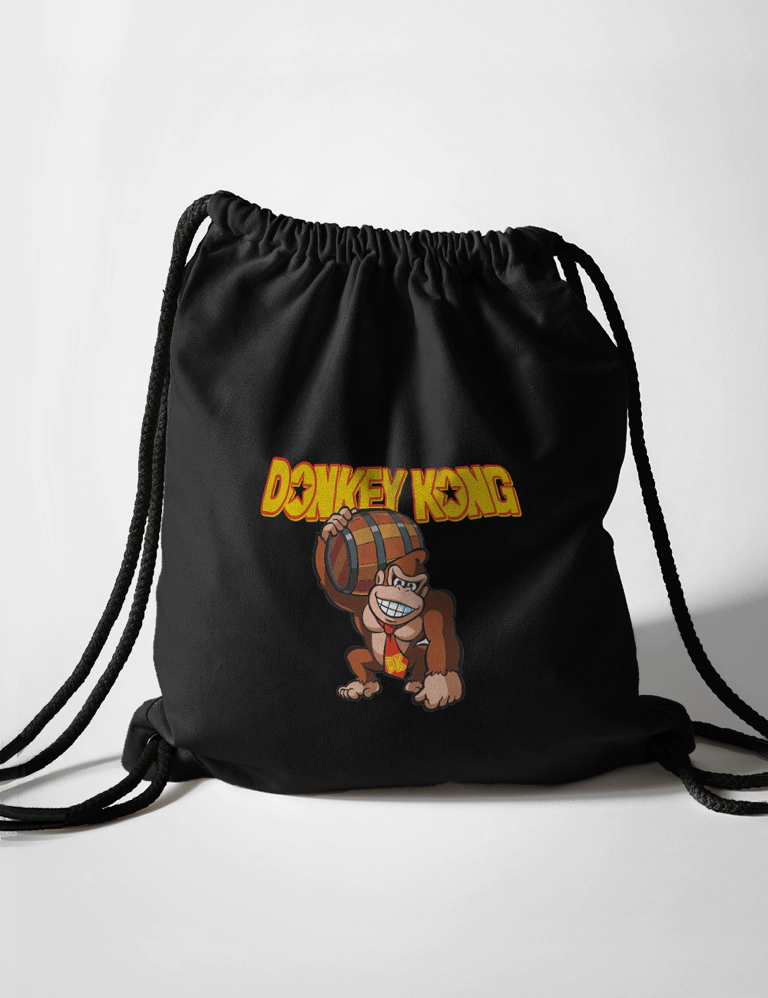 415 DONKEY KONG 2 BOLSA MOCHILA NEGRO A