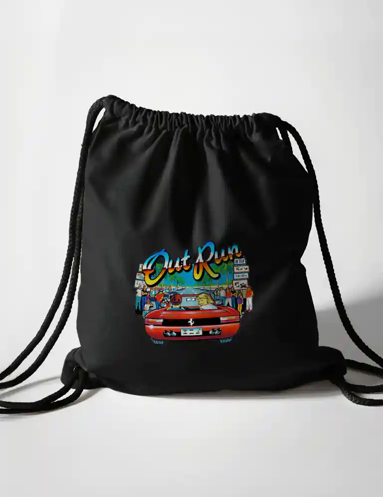 418 OUT RUN BOLSA MOCHILA NEGRO A