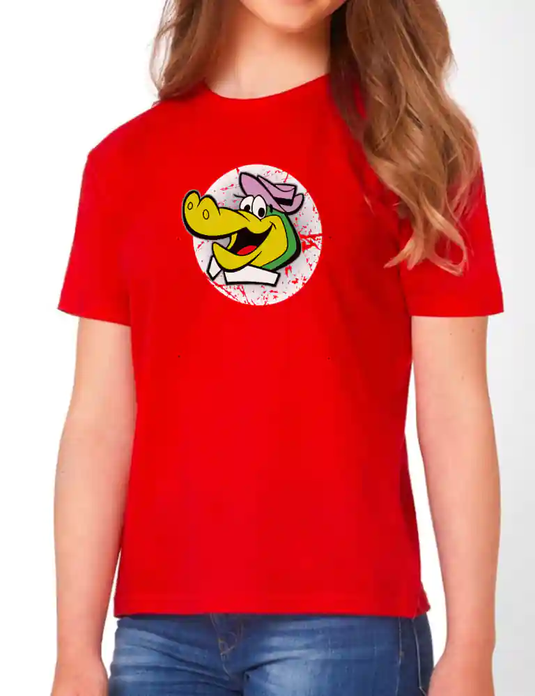 376 JUANCHO CAMISETA NINO ROJO B