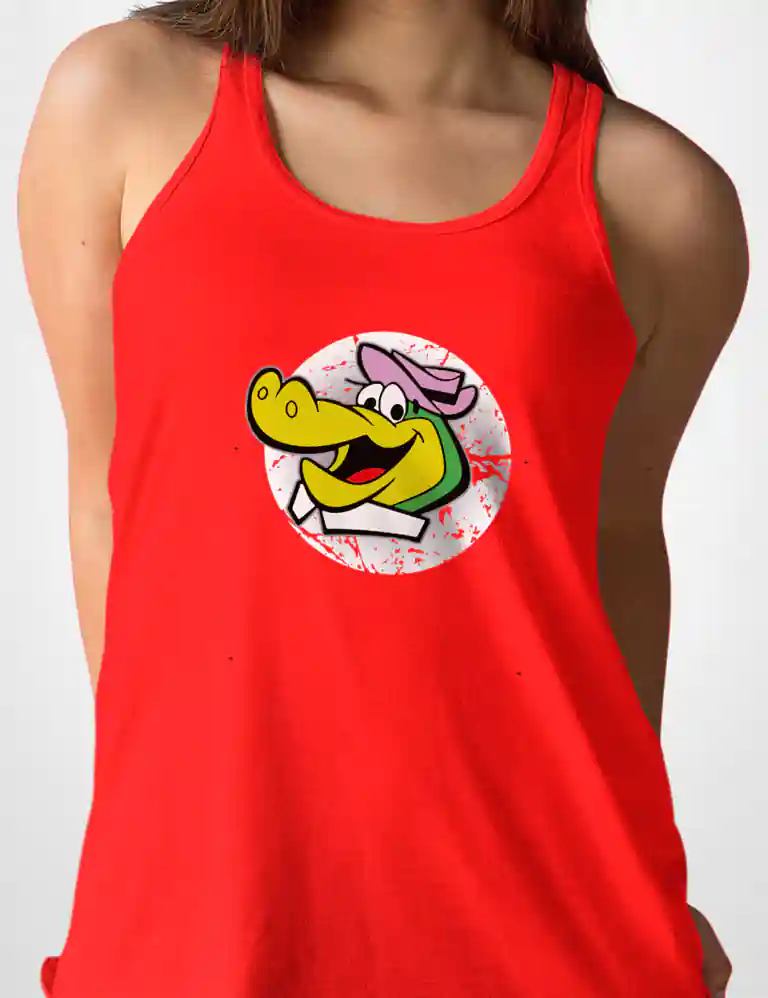376 JUANCHO CAMISETA TIRANTES ROJO A