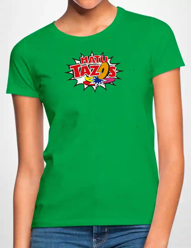 378 MATUTAZOS CAMISETA CHICA VERDE A