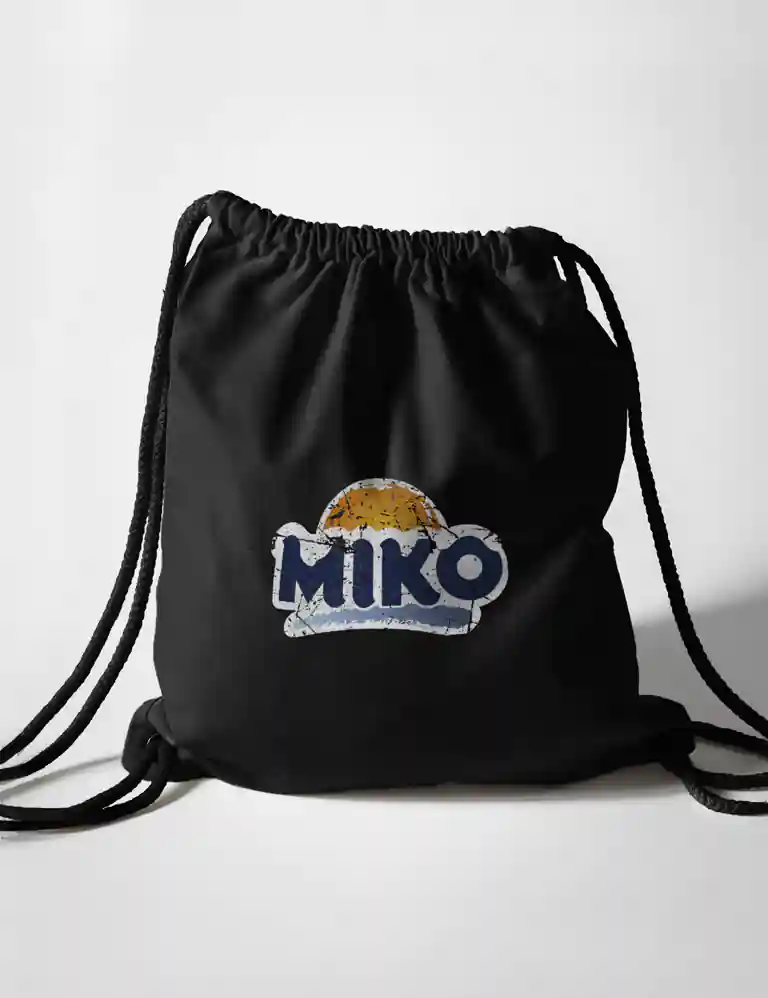 379 MIKO BOLSA MOCHILA NEGRO A