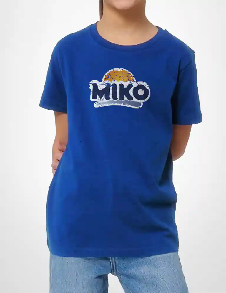 379 MIKO CAMISETA NINO AZULON B