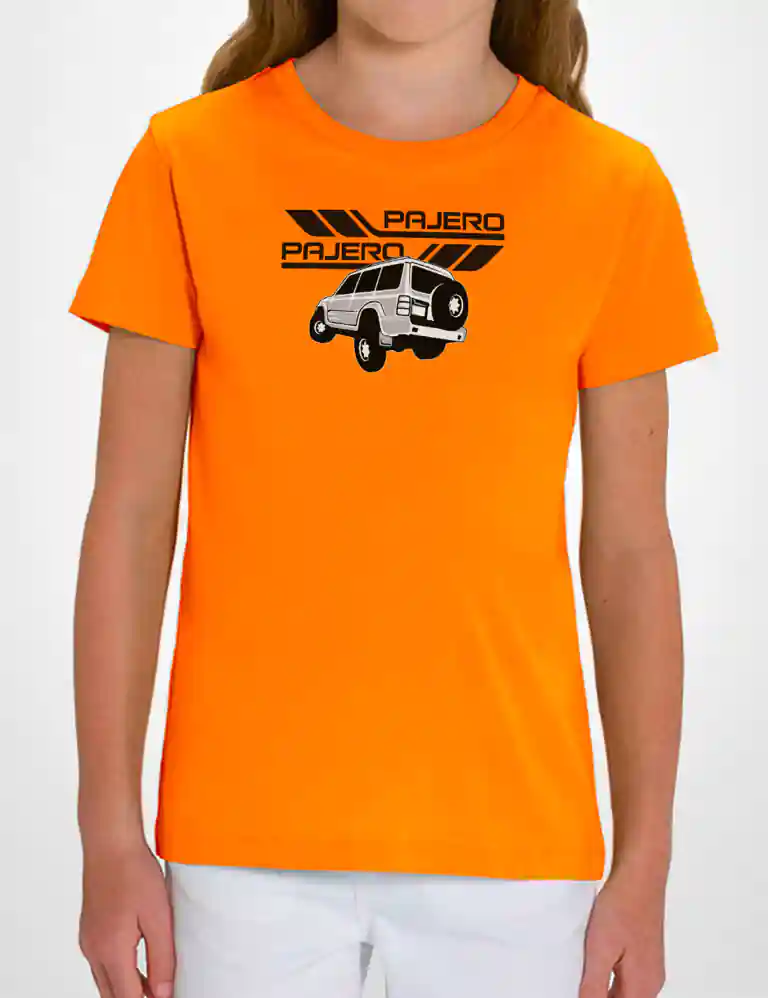 383 PAJERO CAMISETA NINO NARANJA B