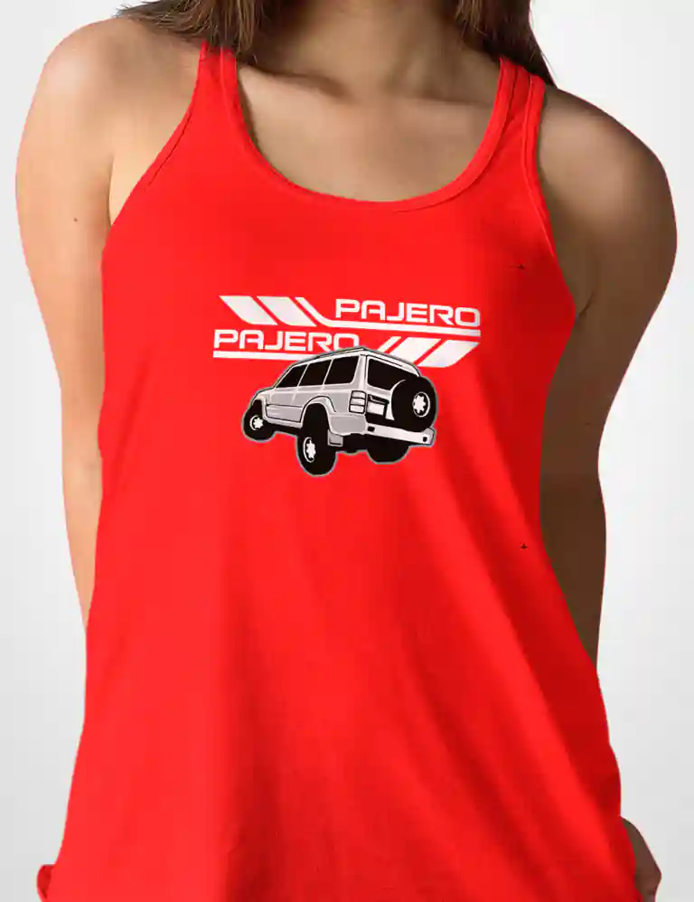 383 PAJERO CAMISETA TIRANTES ROJO A