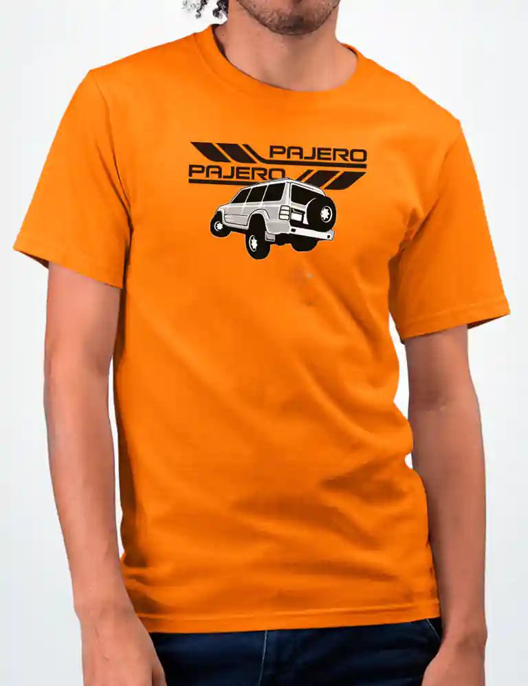 383 PAJERO CAMISETA UNISEX NARANJA A