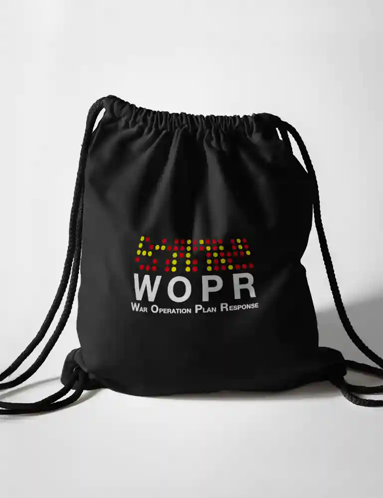 384 WOPR BOLSA MOCHILA NEGRO A