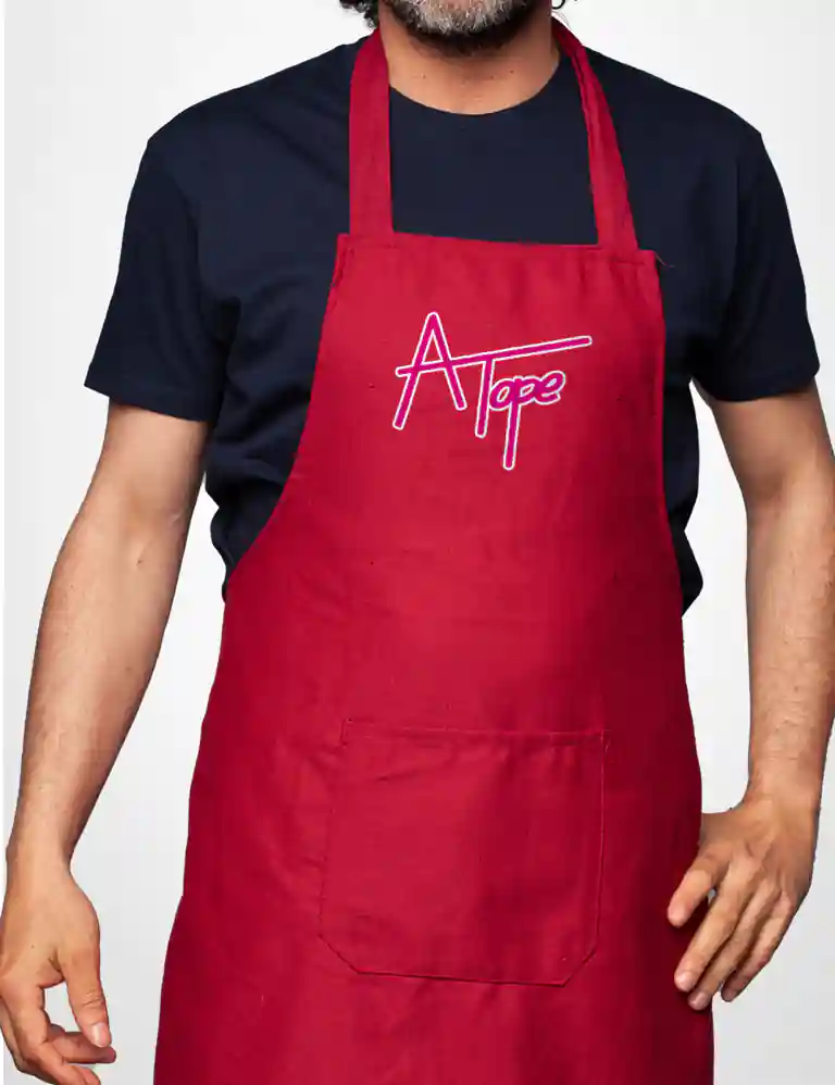 386 ATOPE DELANTAL ROJO A