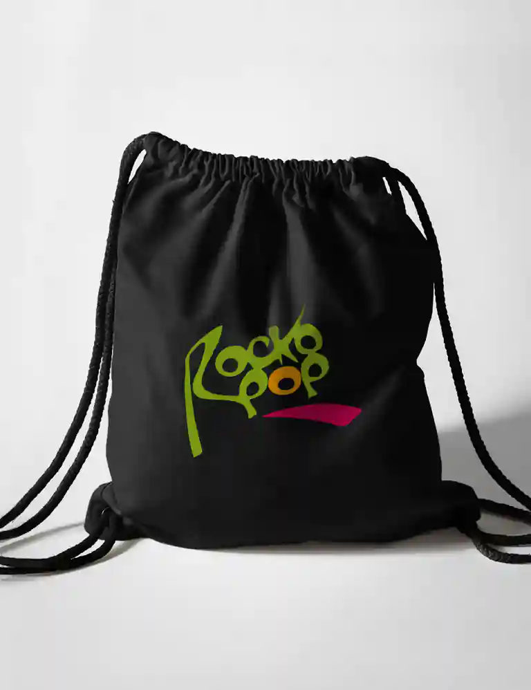 388 ROCKOPOP BOLSA MOCHILA NEGRO A
