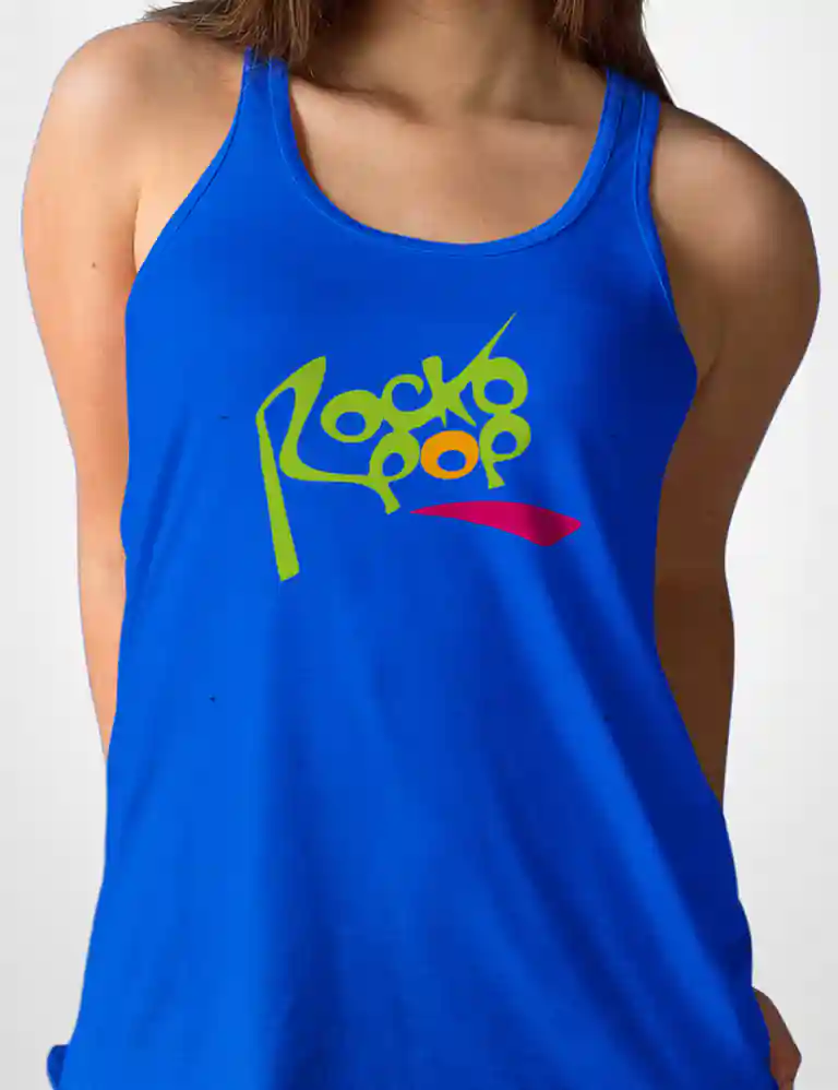 388 ROCKOPOP CAMISETA TIRANTES AZULON A