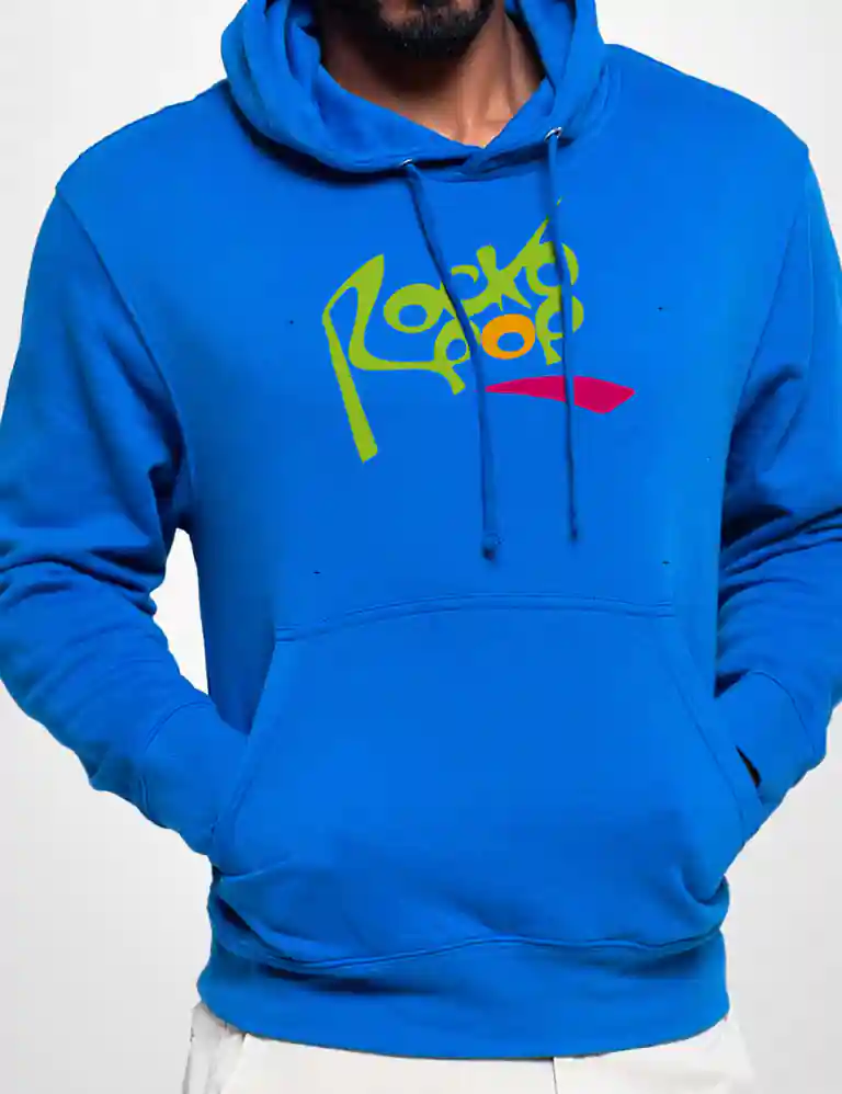 388 ROCKOPOP SUDADERA CAPUCHA AZULON A