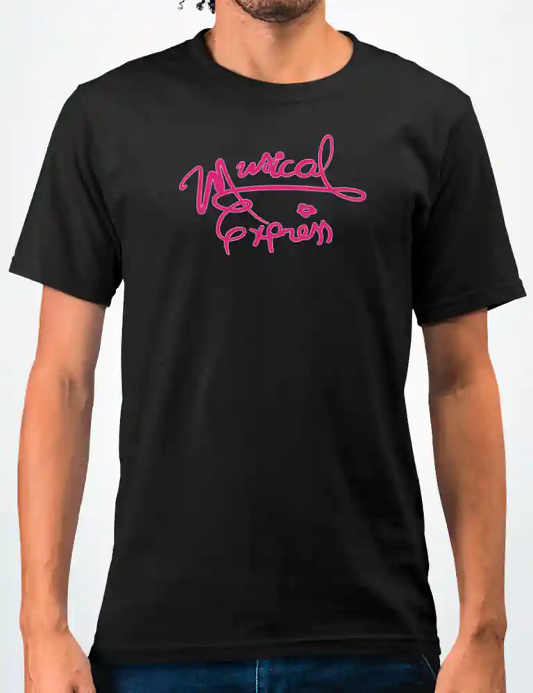 389 MUSICAL EXPRESS CAMISETA UNISEX NEGRO A