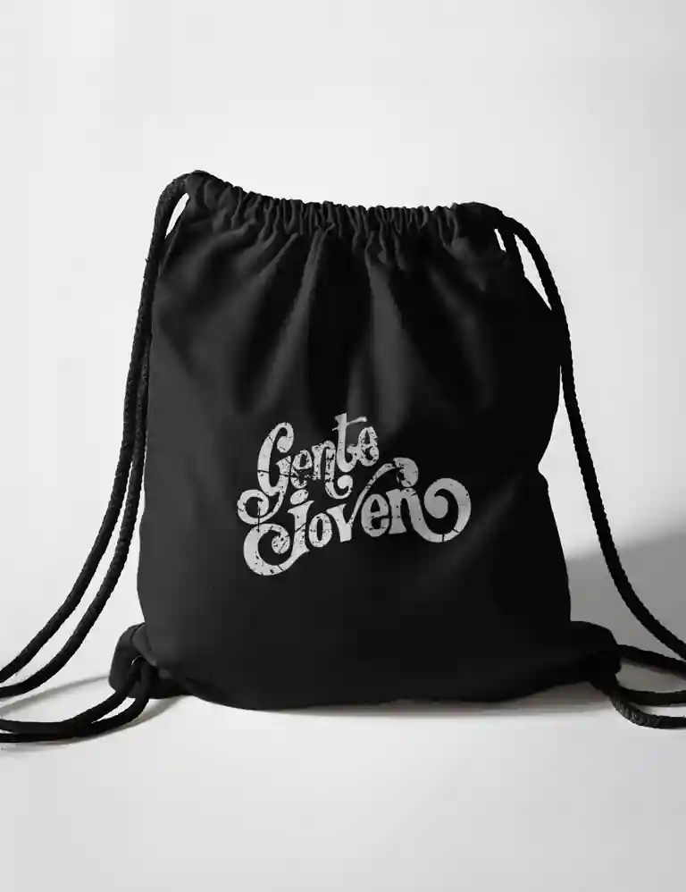 390 GENTE JOVEN BOLSA MOCHILA NEGRO A