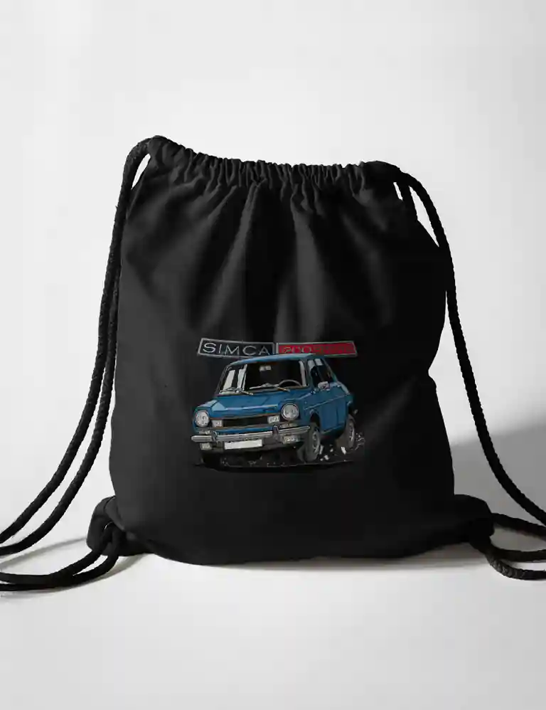 391 SIMCA 1200 BOLSA MOCHILA NEGRO A