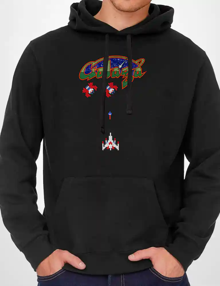 425 GALAGA SUDADERA CAPUCHA NEGRO A