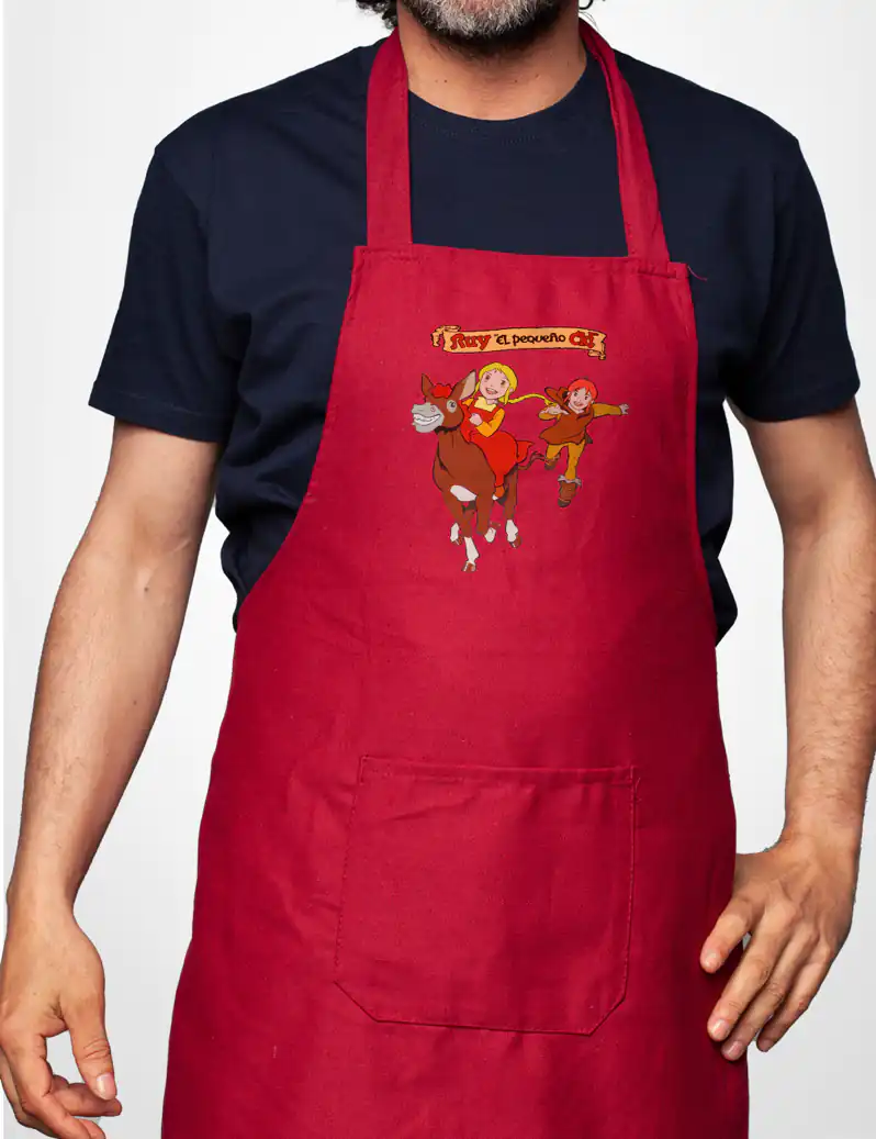 189 RUY EL PEQUENO CID DELANTAL ROJO A