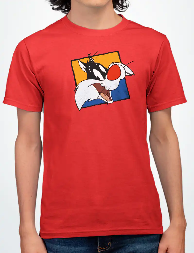 219 SILVESTRE CAMISETA UNISEX ROJO A