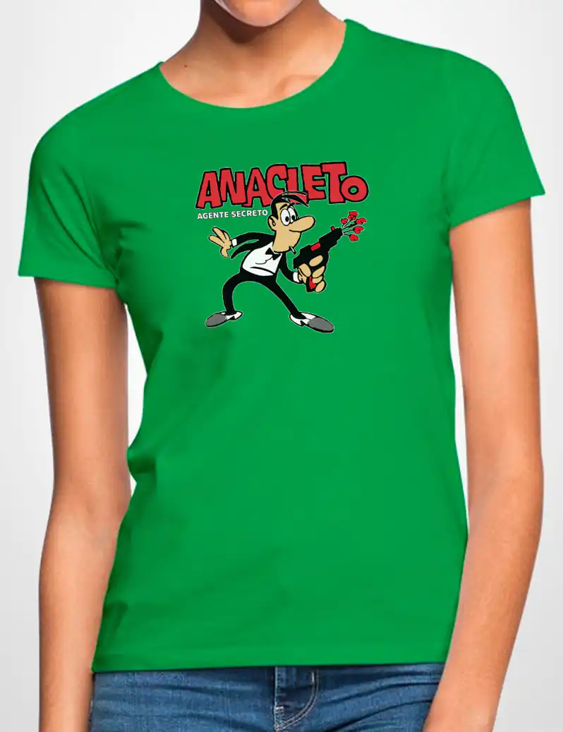 315 ANACLETO CAMISETA CHICA VERDE A