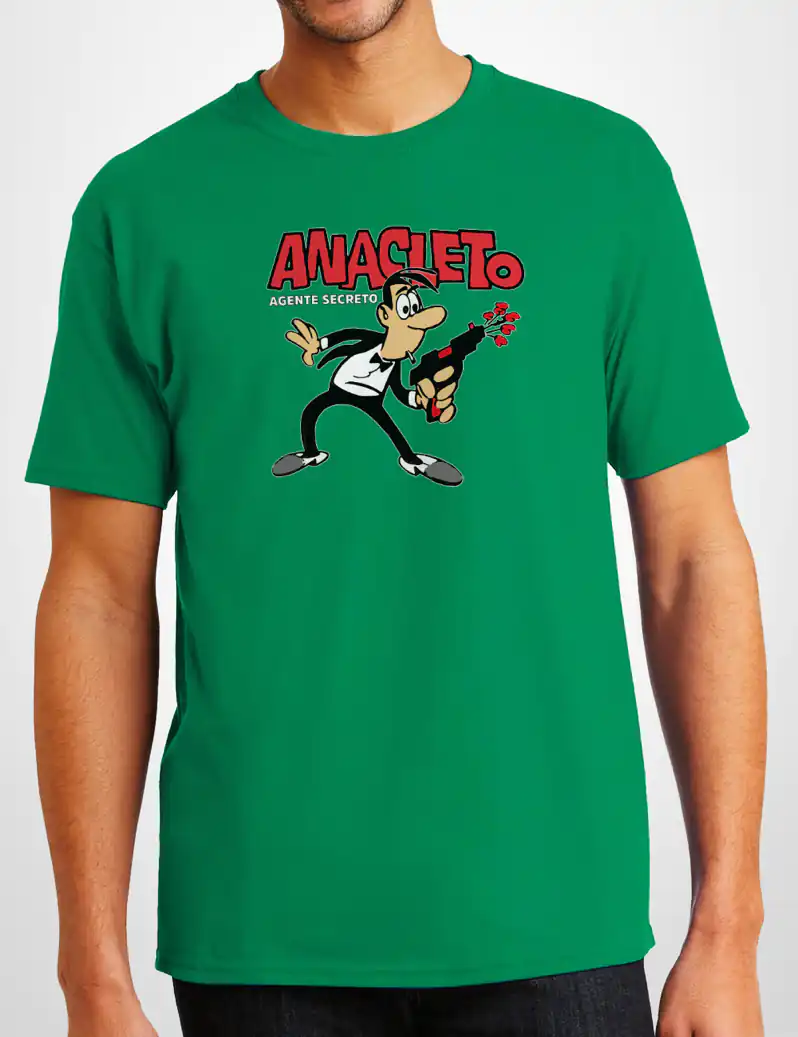 315 ANACLETO CAMISETA UNISEX VERDE A