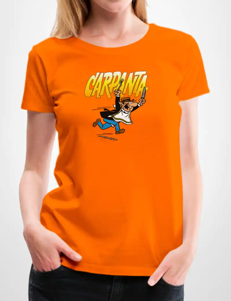 316 CARPANTA CAMISETA CHICA NARANJA A