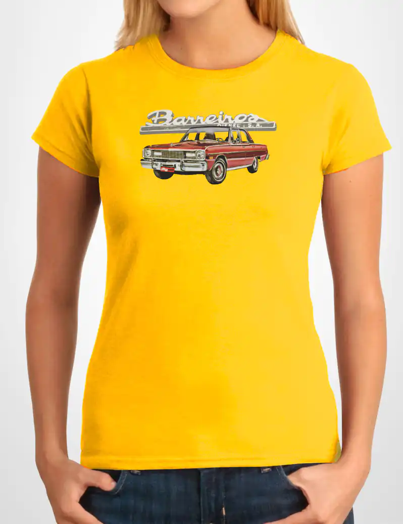 318 BARREIROS DART CAMISETA CHICA AMARILLO A