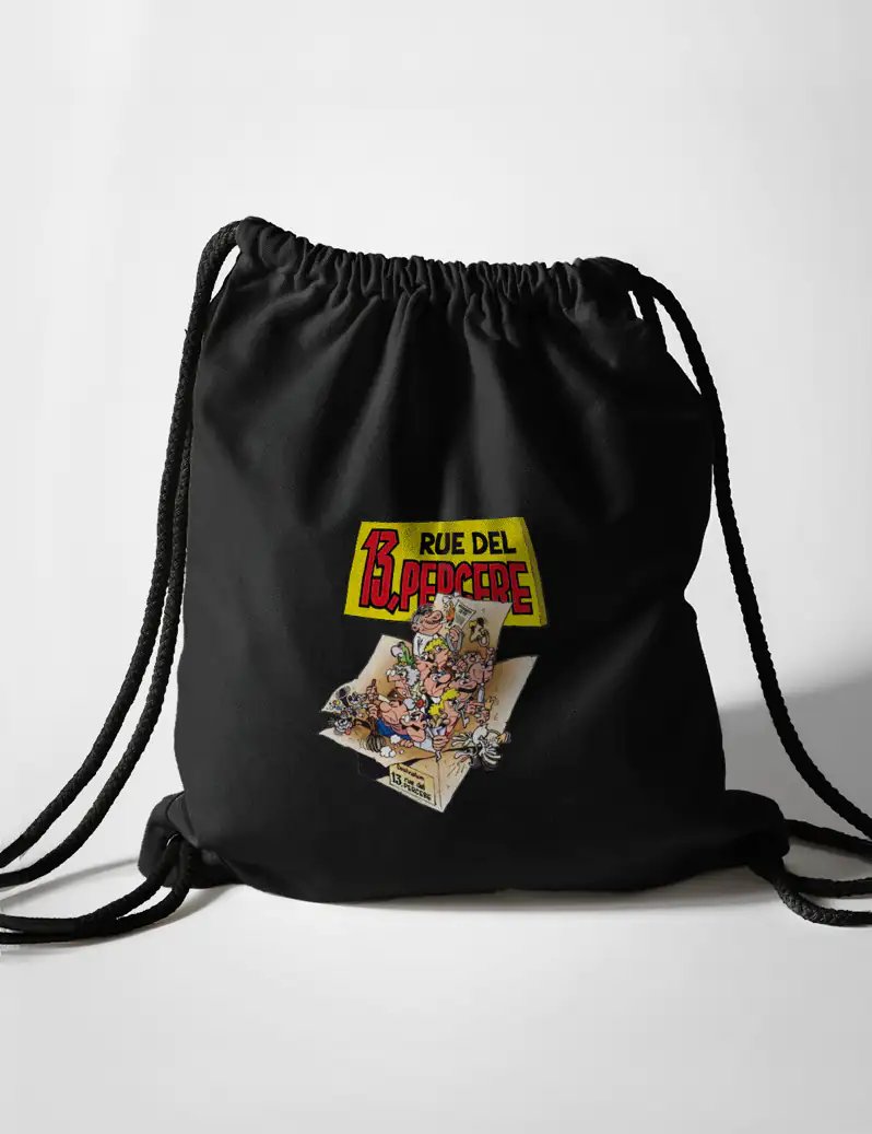 327 RUE DEL 13 PERCEBE BOLSA MOCHILA NEGRO A