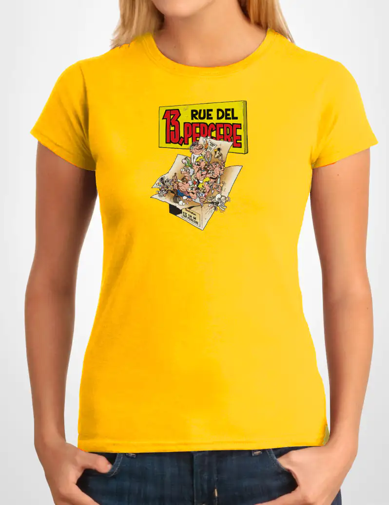327 RUE DEL 13 PERCEBE CAMISETA CHICA AMARILLO A