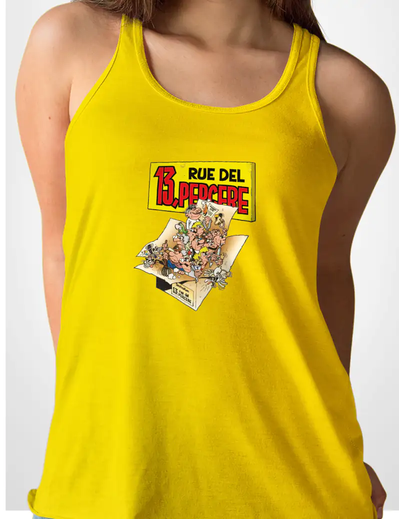 327 RUE DEL 13 PERCEBE CAMISETA TIRANTES AMARILLO A
