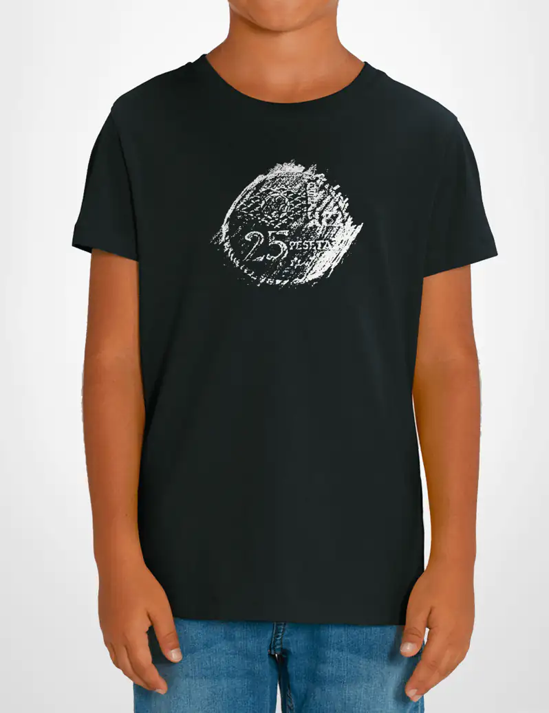 402 25 PELAS CAMISETA NINO NEGRO B