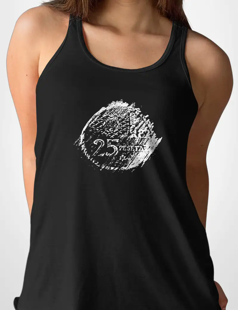 402 25 PELAS CAMISETA TIRANTES NEGRO A