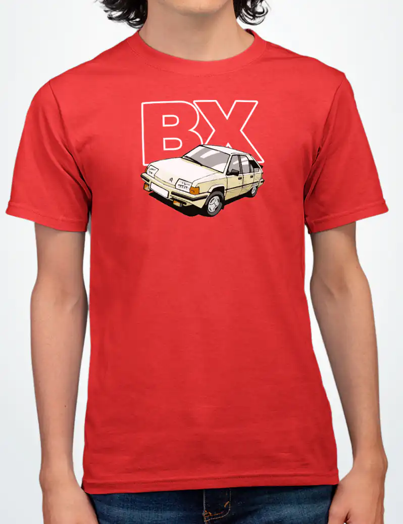 403 BX CAMISETA UNISEX ROJO A