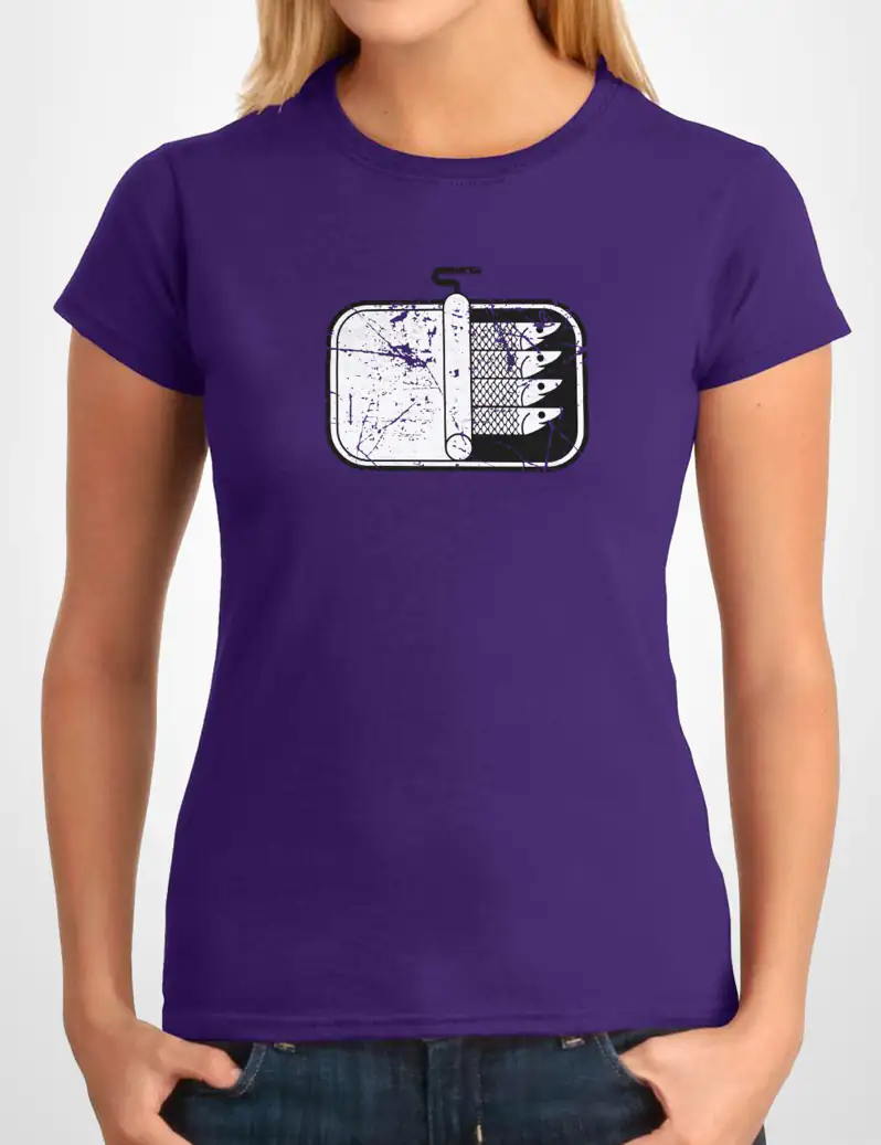 405 ANCHOAS CAMISETA CHICA MORADO A