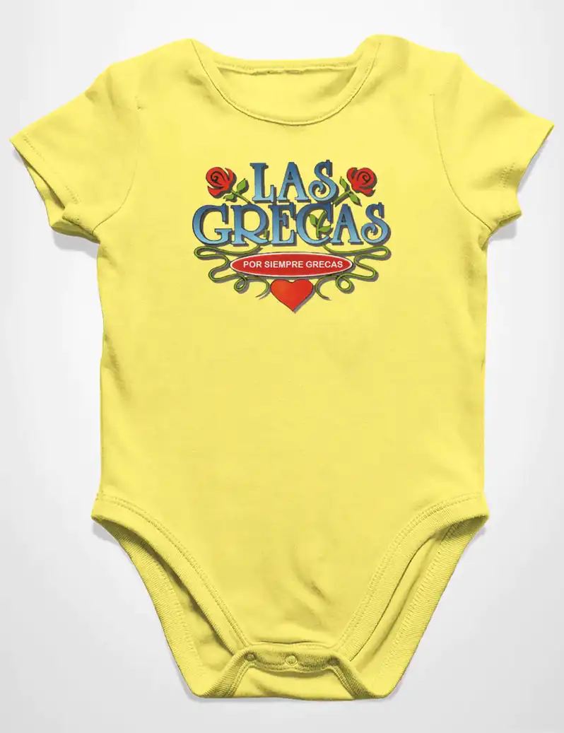 419 LAS GRECAS BODY BEBE AMARILLO A