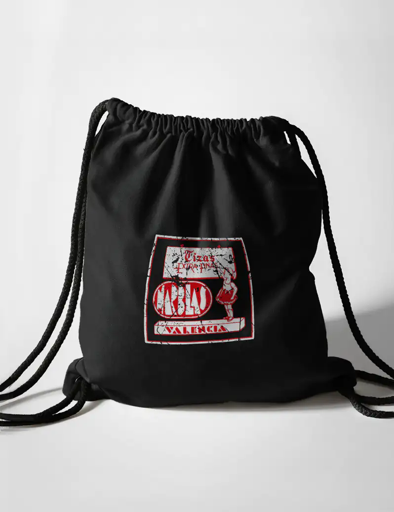 420 TIZAS BOLSA MOCHILA NEGRO A