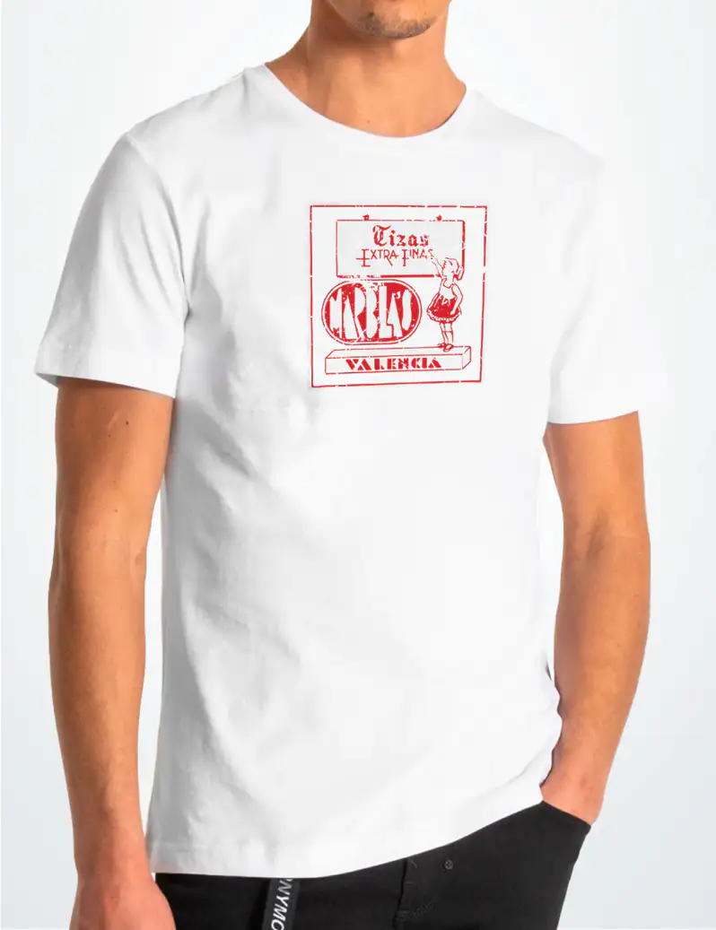 420 TIZAS CAMISETA UNISEX BLANCO A