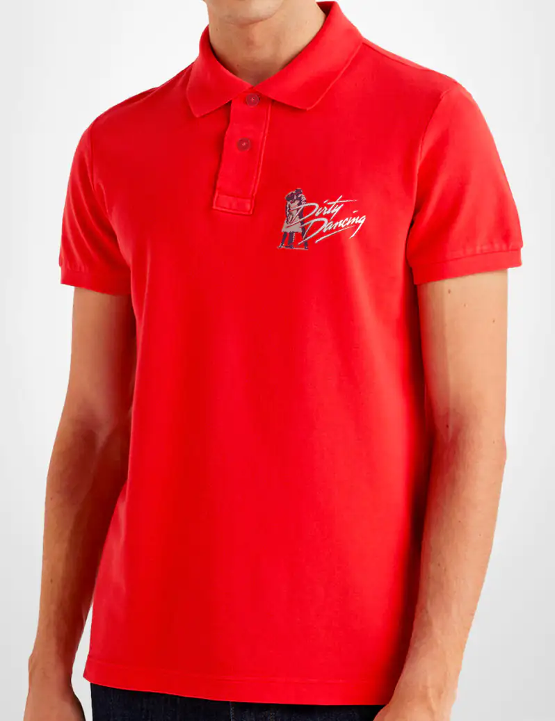 421 DIRTY DANCING POLO ROJO B
