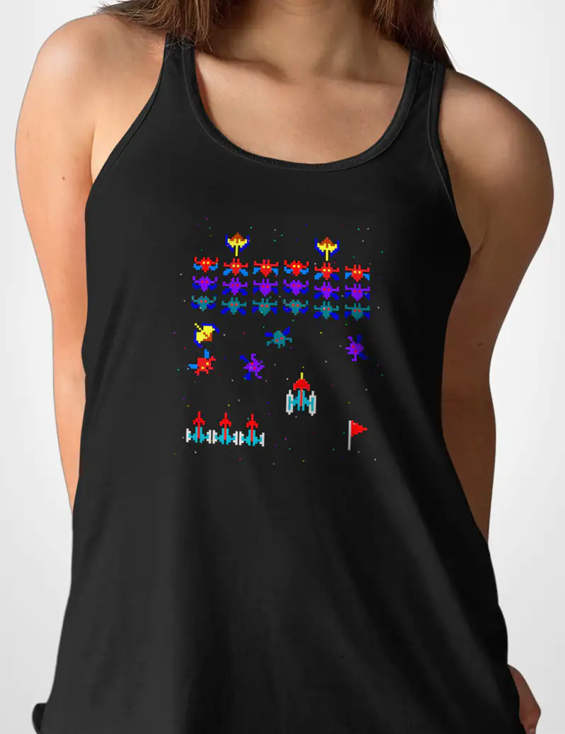 426 GALAGA 2 CAMISETA TIRANTES NEGRO A