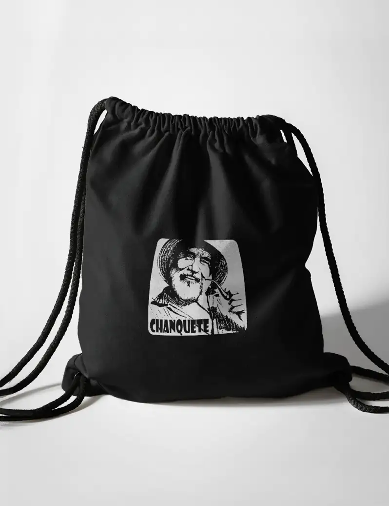 428 CHANQUETE 2 BOLSA MOCHILA NEGRO A
